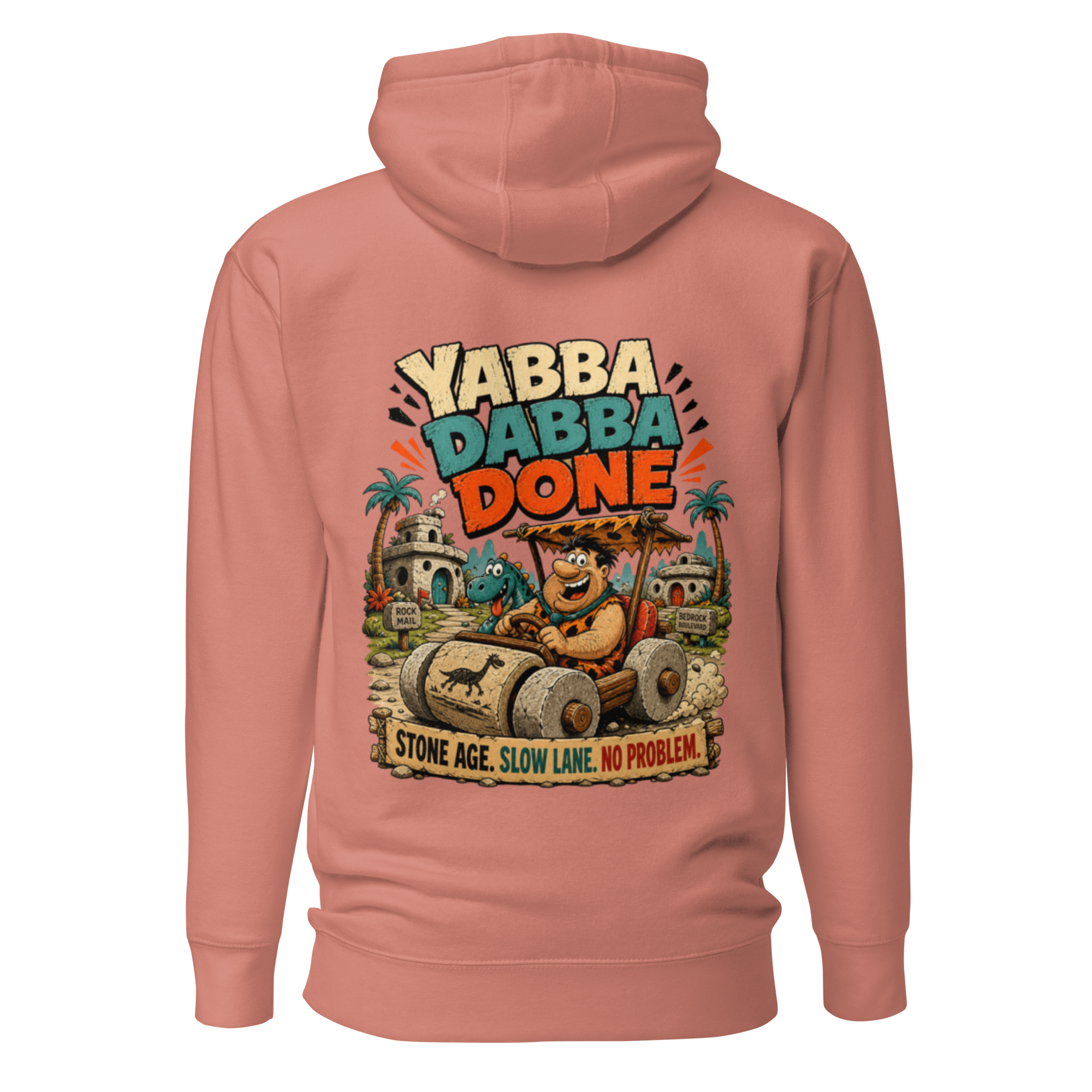 Voetris Yabba Dabba Done Hoodie – Unisex Premium Pullover view 9