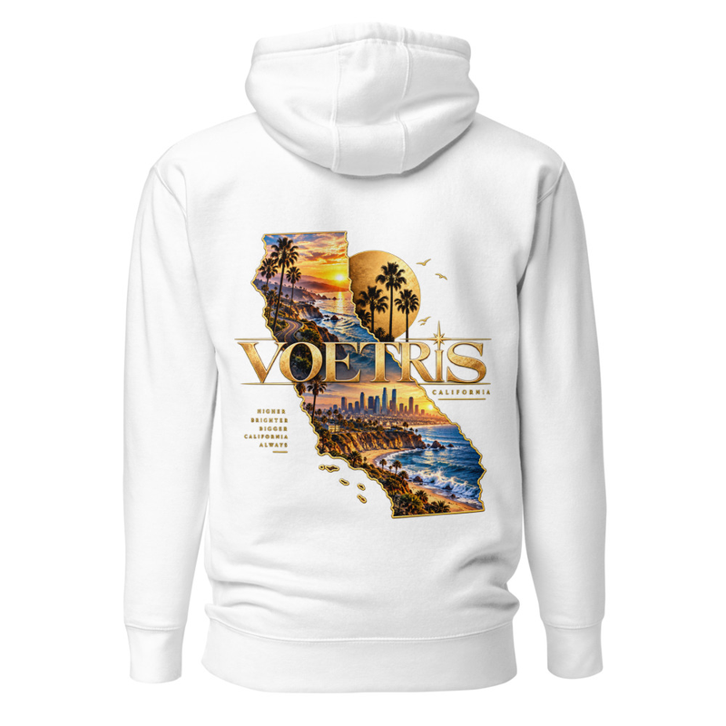Voetris California Golden Coast Hoodie view 14