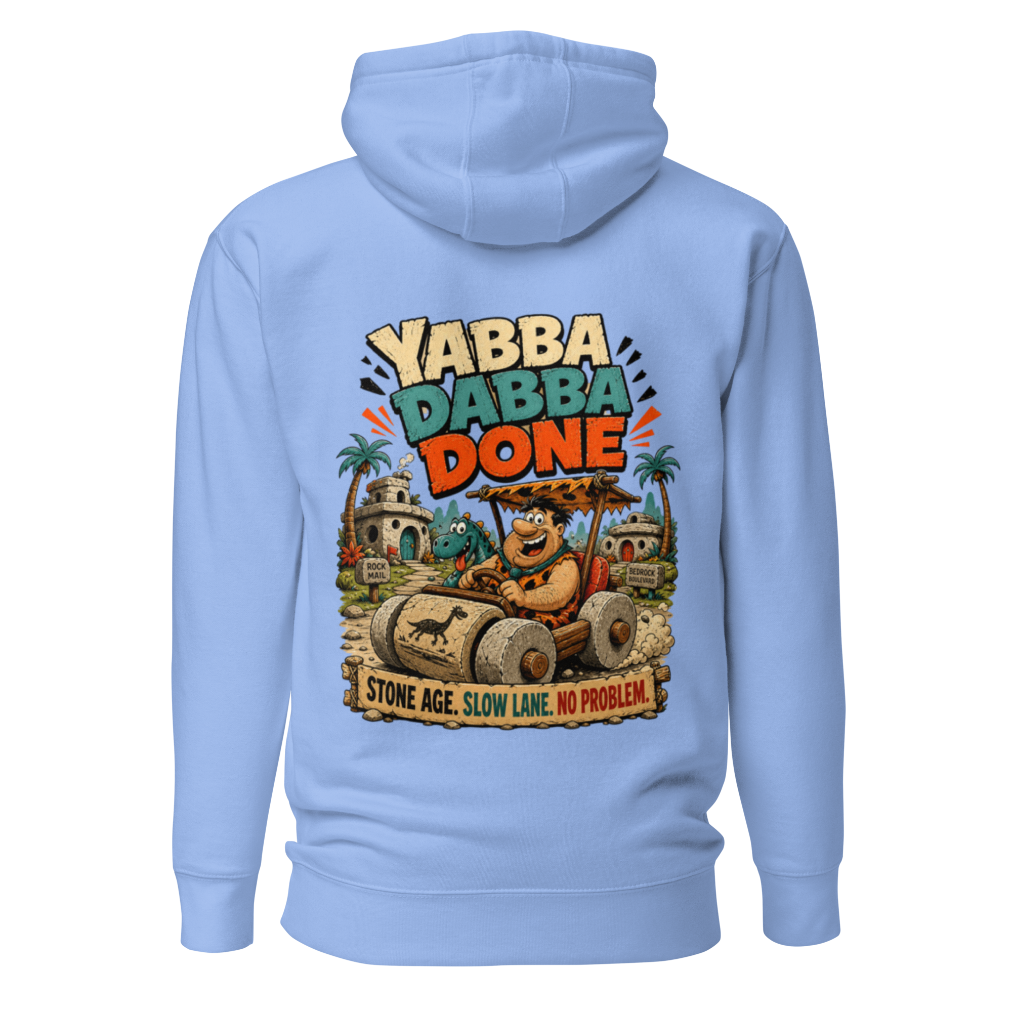 Voetris Yabba Dabba Done Hoodie – Unisex Premium Pullover view 6