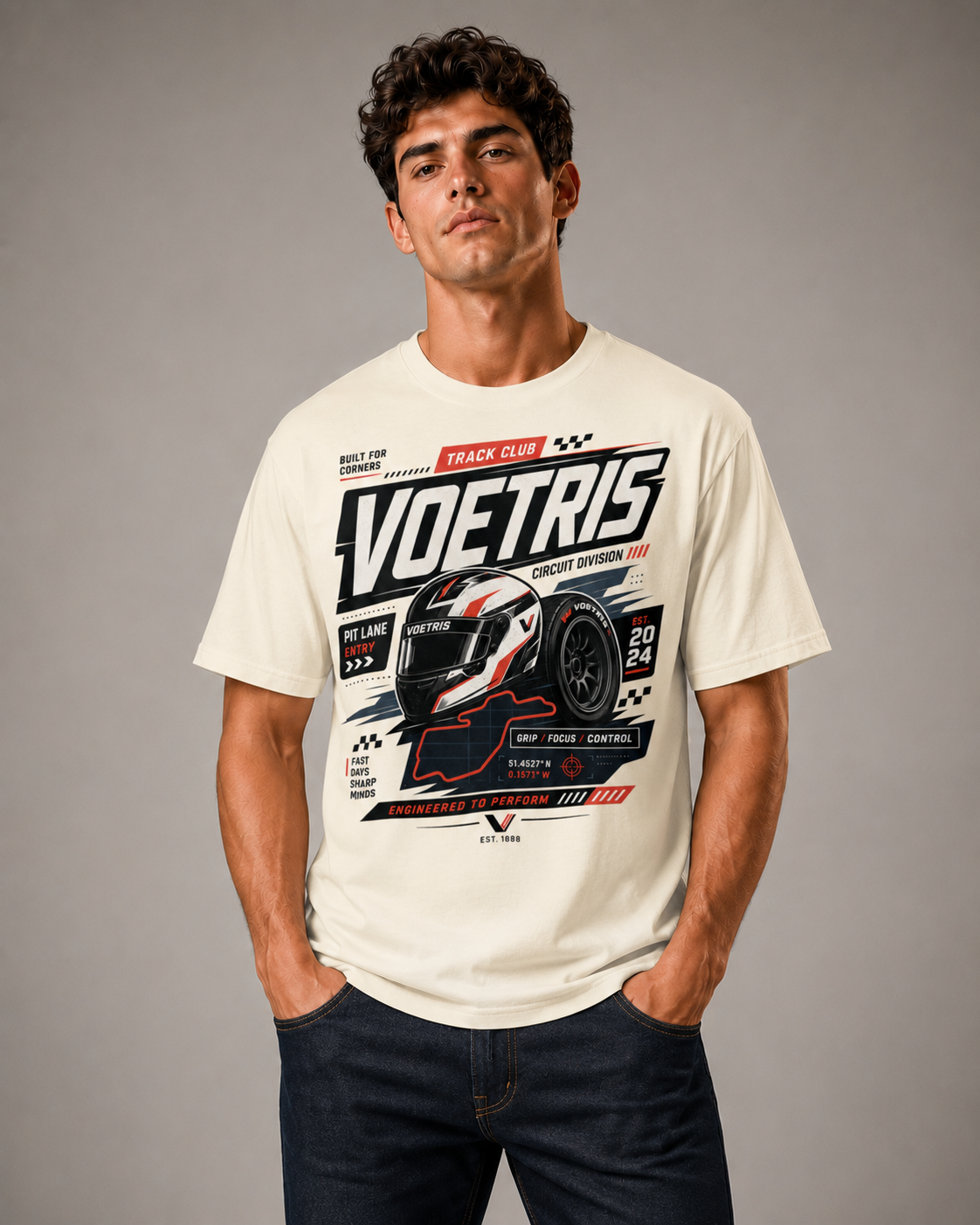 Men's Velocity Club Tee view 4