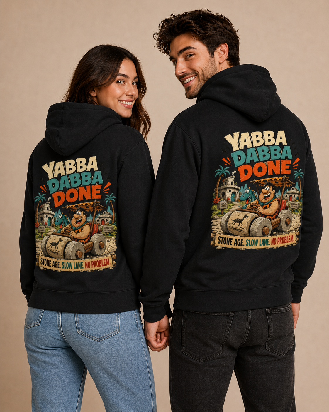Voetris Yabba Dabba Done Hoodie – Unisex Premium Pullover