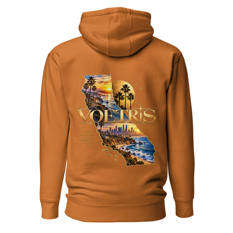 Voetris California Golden Coast Hoodie view 8