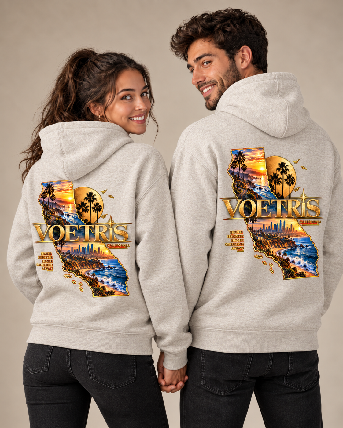 Voetris California Golden Coast Hoodie