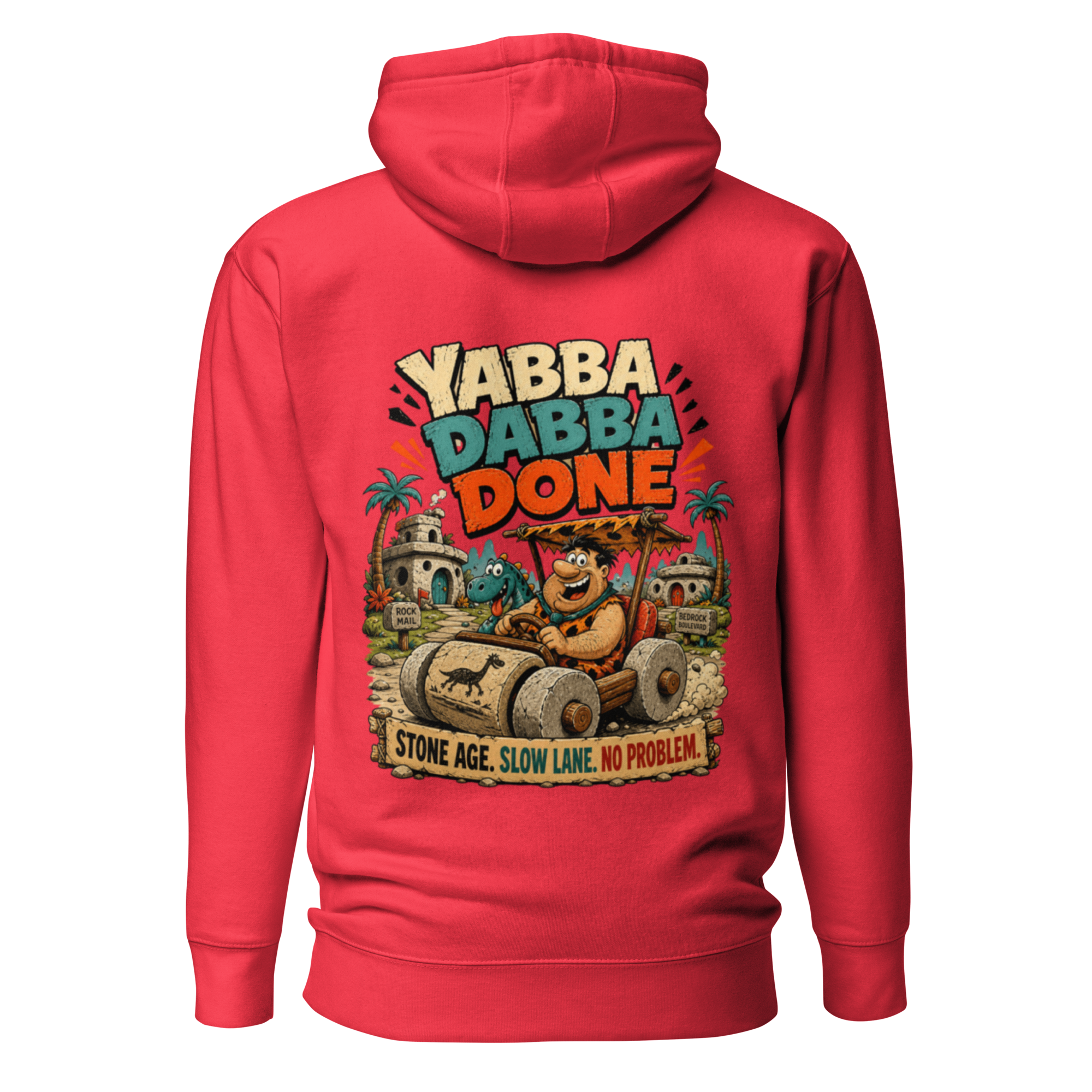 Voetris Yabba Dabba Done Hoodie – Unisex Premium Pullover view 29