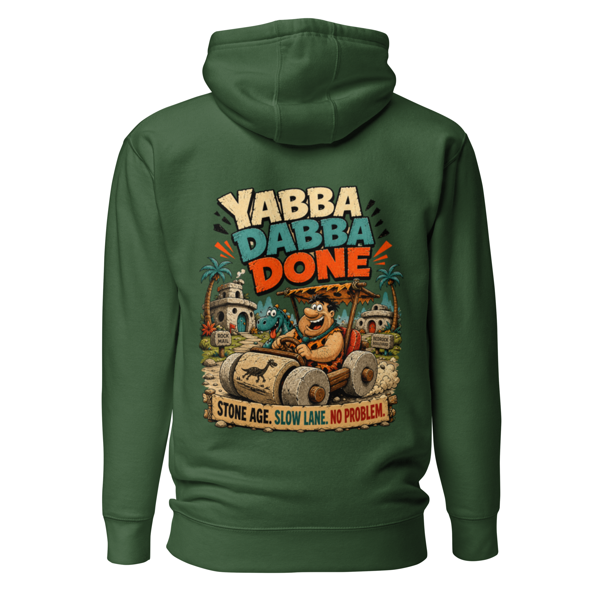 Voetris Yabba Dabba Done Hoodie – Unisex Premium Pullover view 12
