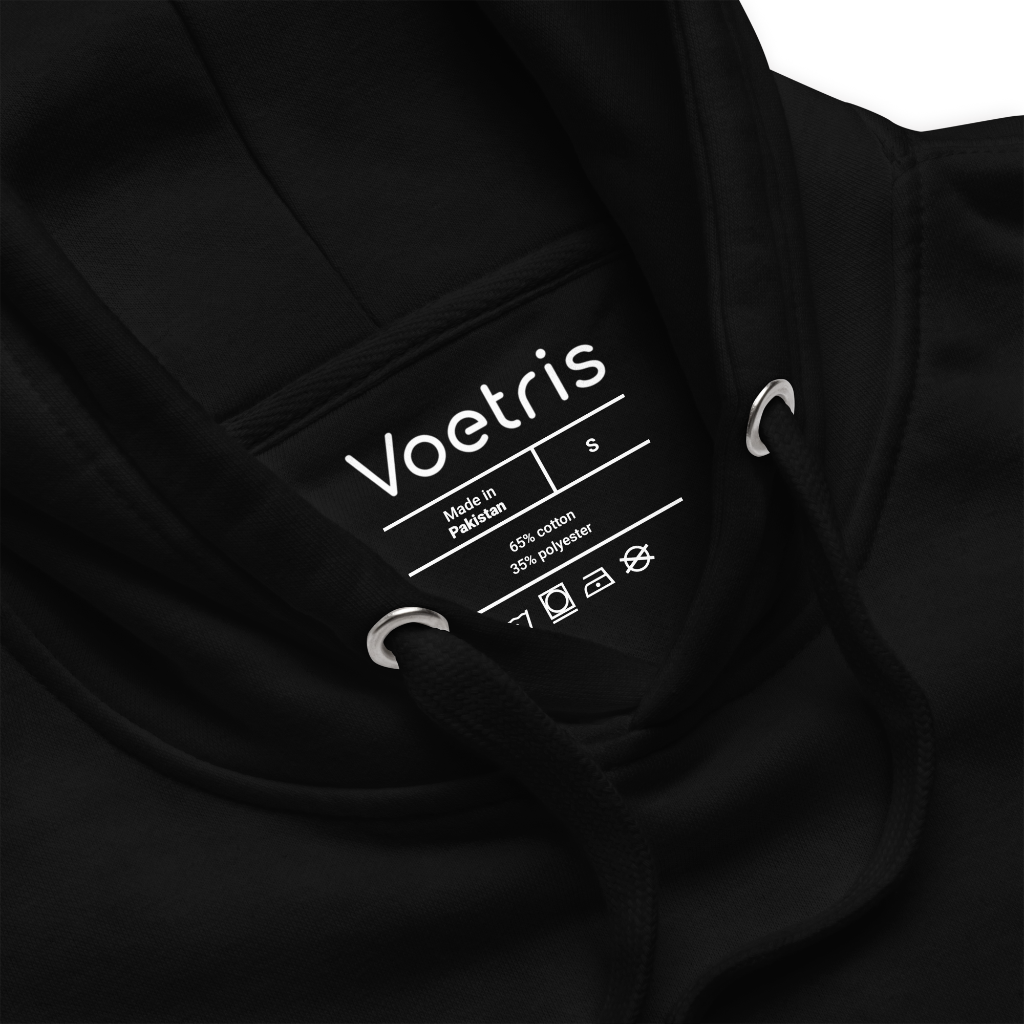 Voetris My Cat Owns This House Hoodie – Unisex Premium Pullover view 7