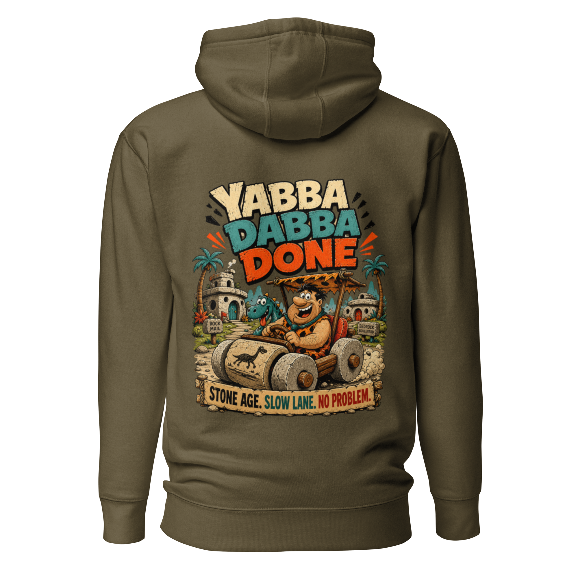 Voetris Yabba Dabba Done Hoodie – Unisex Premium Pullover view 20