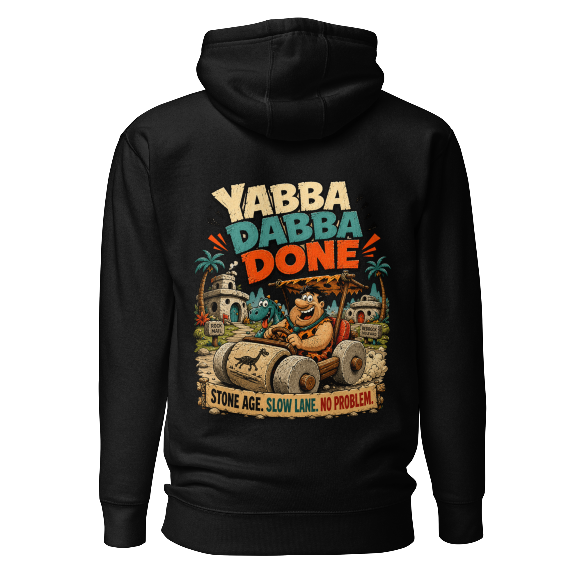 Voetris Yabba Dabba Done Hoodie – Unisex Premium Pullover view 2