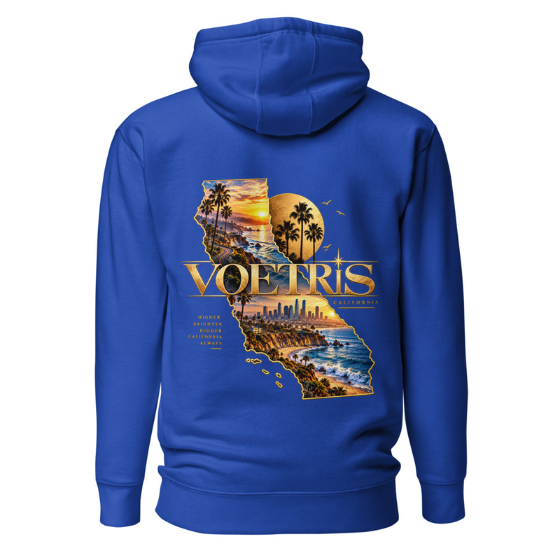 Voetris California Golden Coast Hoodie view 5