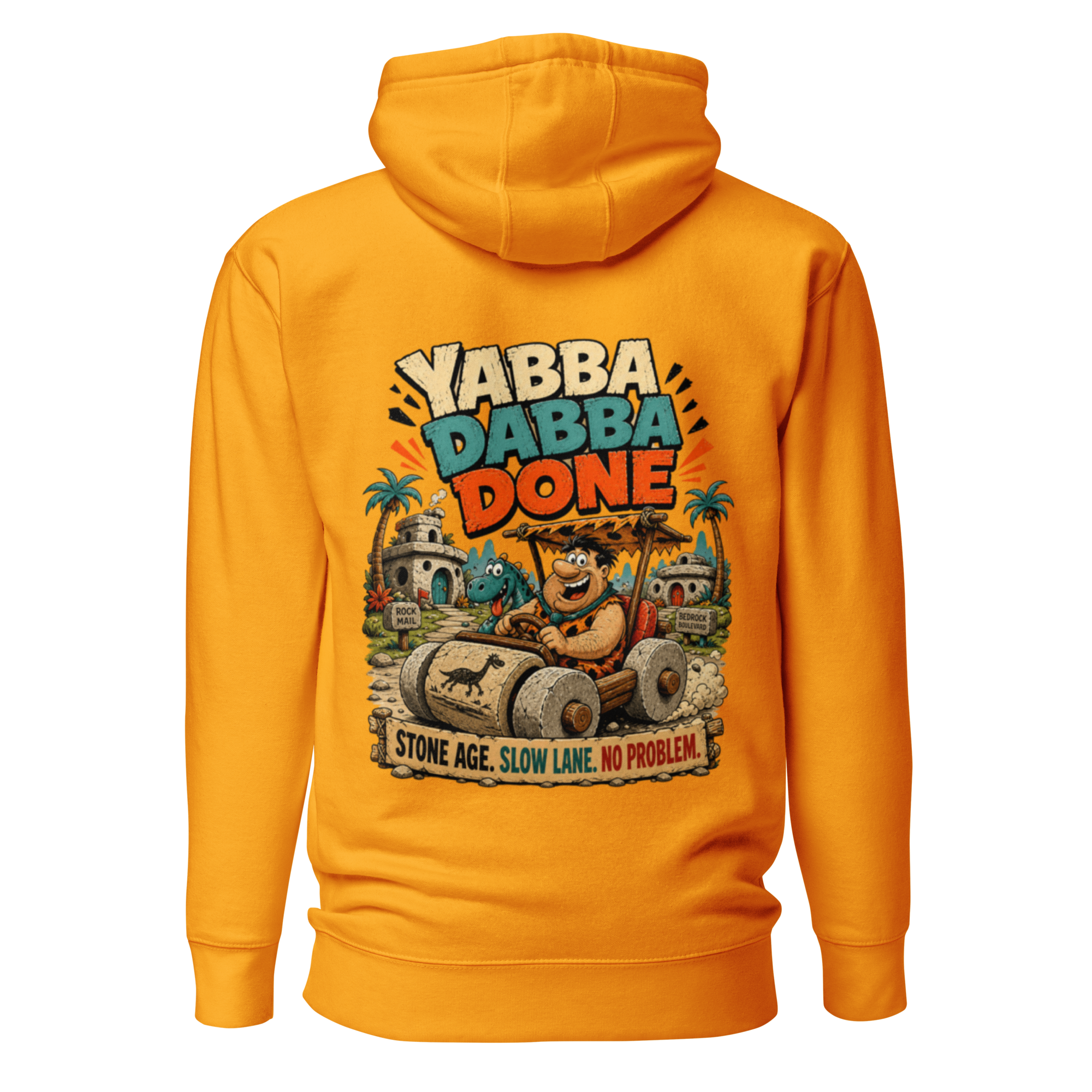 Voetris Yabba Dabba Done Hoodie – Unisex Premium Pullover view 26
