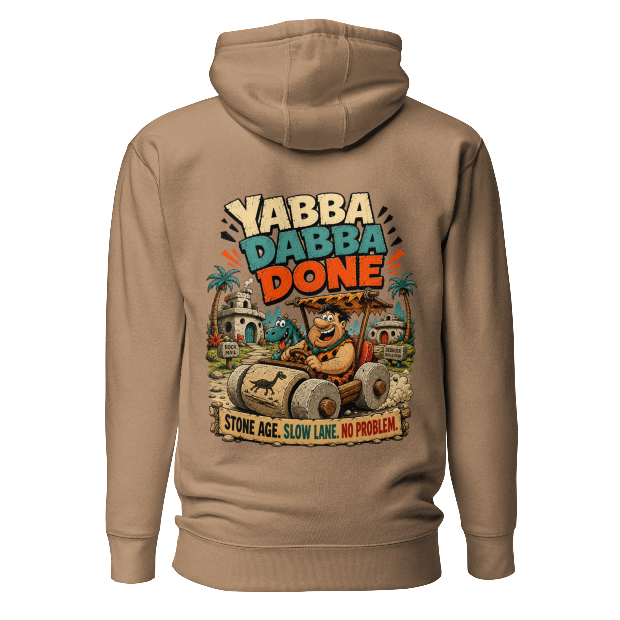 Voetris Yabba Dabba Done Hoodie – Unisex Premium Pullover view 15