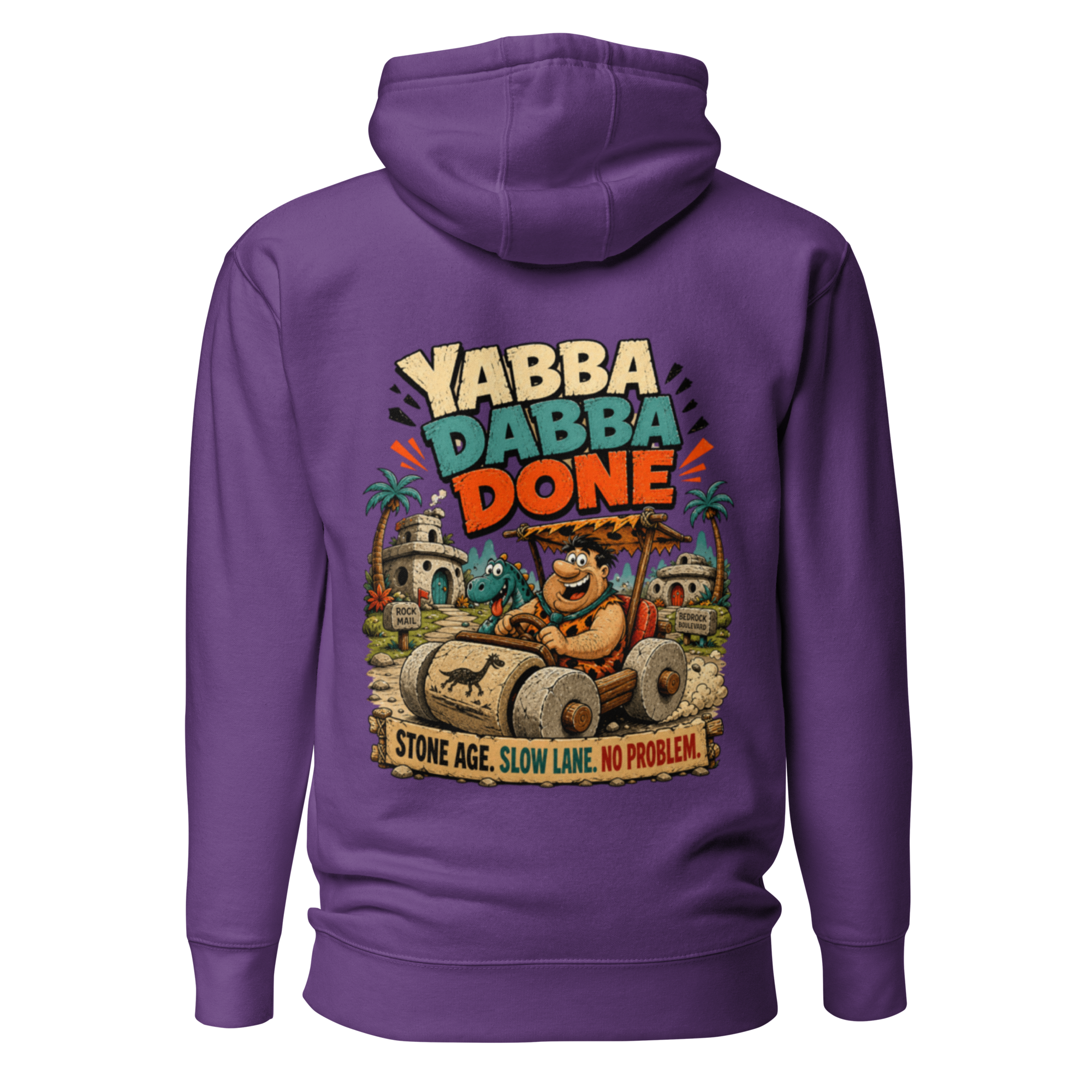 Voetris Yabba Dabba Done Hoodie – Unisex Premium Pullover view 23