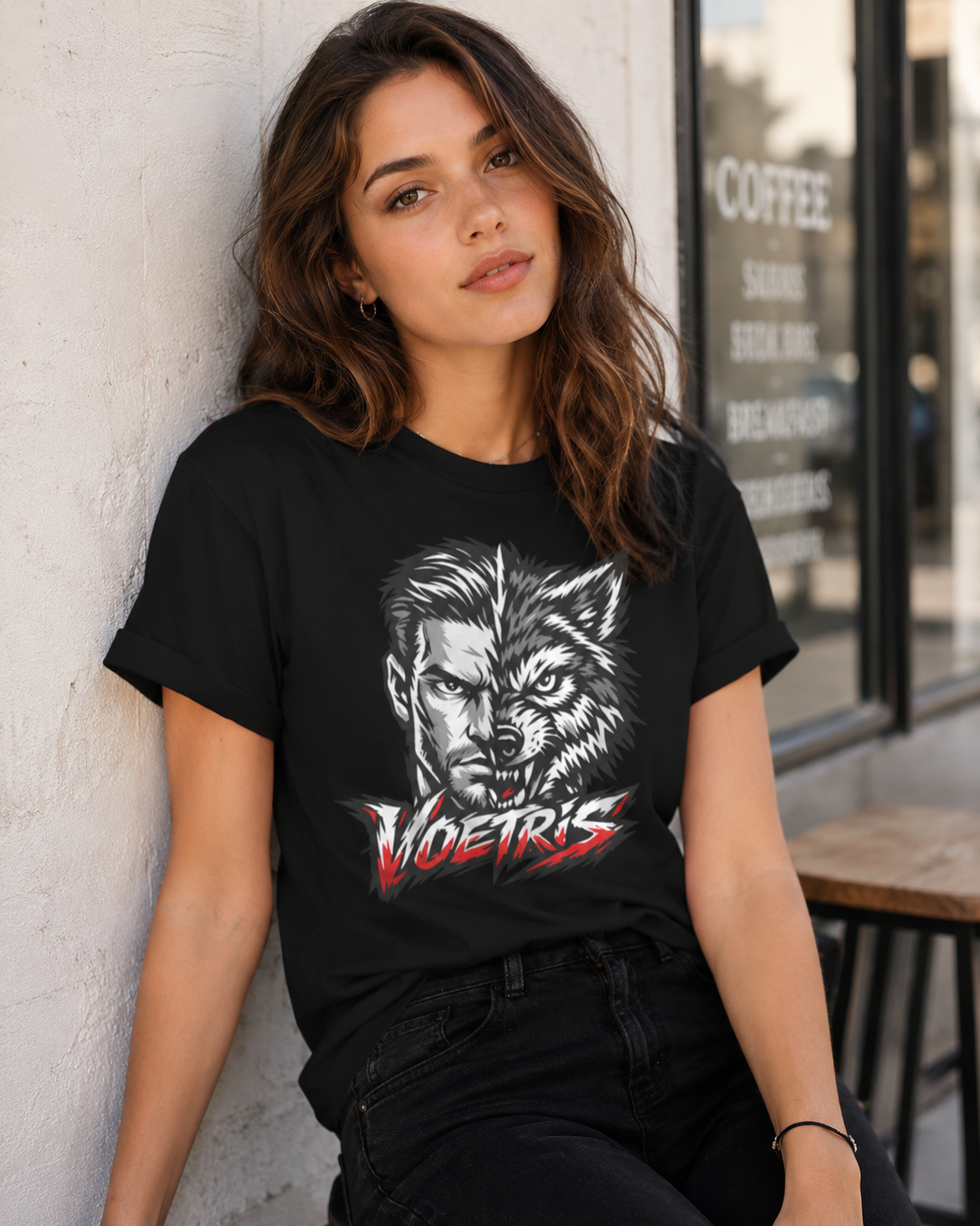 Voetris Wolf Within Unisex Graphic T-Shirt
